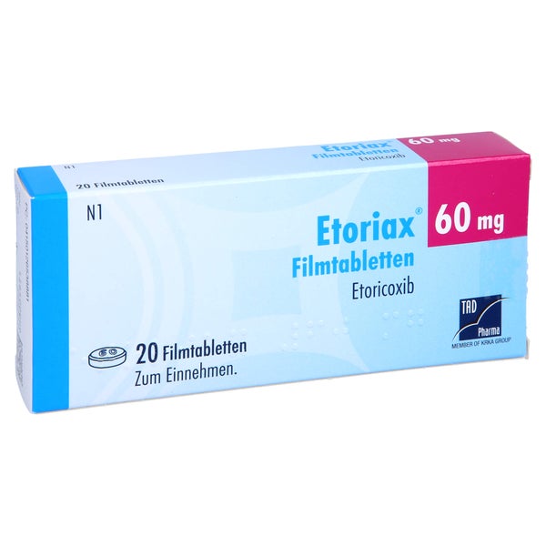 Etoriax 60 mg Filmtabletten 20 St