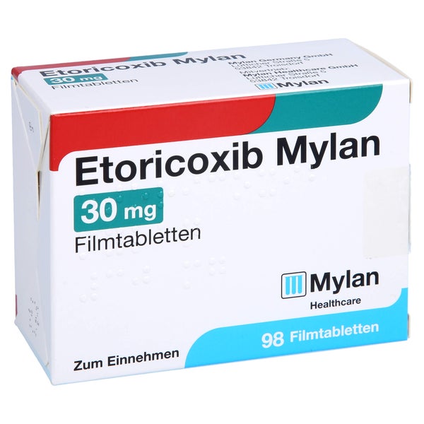 Etoricoxib Mylan 30 mg Filmtabletten 98 St