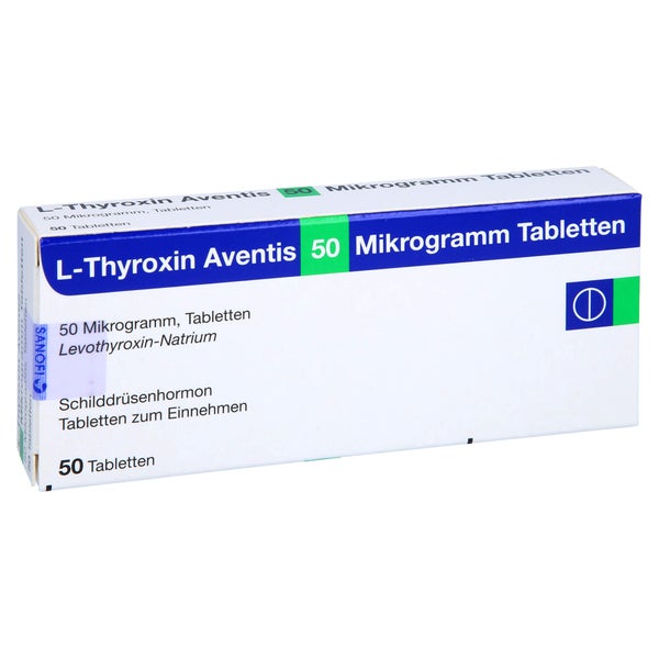 L-thyroxin Aventis 50 µg Tabletten 50 St