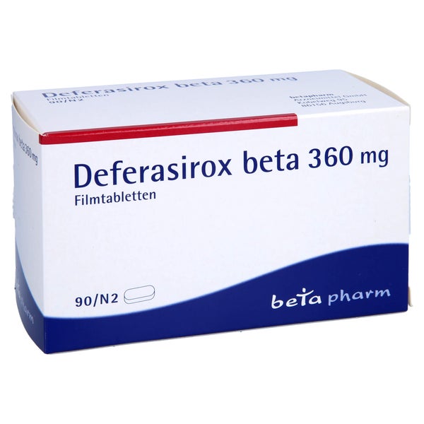 Deferasirox beta 360 mg Filmtabletten 90 St