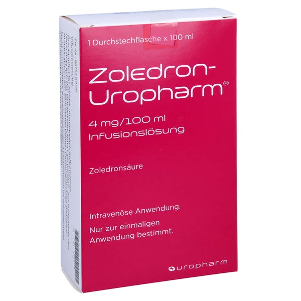 ZOLEDRON-Uropharm 4 mg/100 ml Infusionslösung 1X100 ml