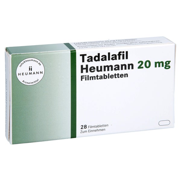 Tadalafil Heumann 20 mg Filmtabletten 28 St