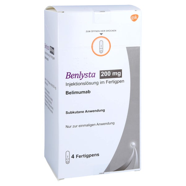BENLYSTA 200 mg Injektionslösung i.e.Fertigpen 4 St