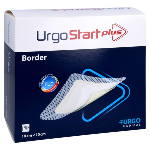 Urgostart Plus Border 10x10 cm Wundverba 20 St