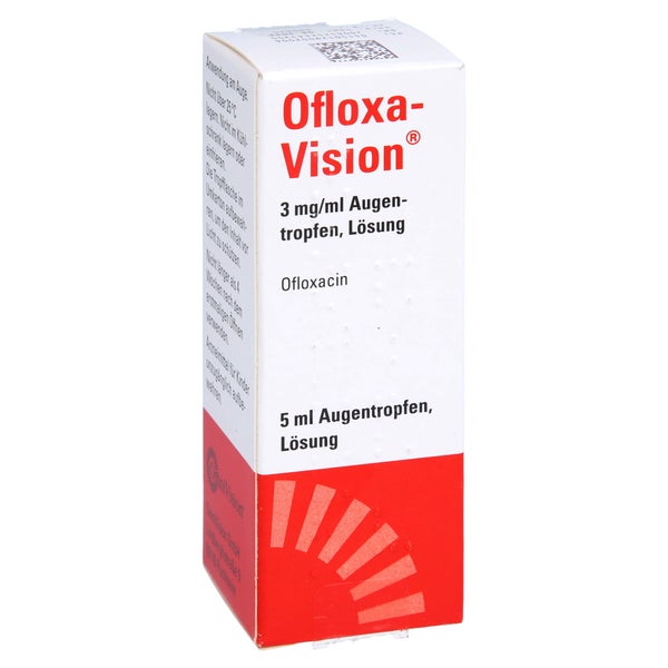 OFLOXA-Vision 3 mg/ml Augentropfen Lösung 5 ml