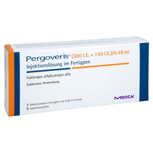 PERGOVERIS 300 I.E.+150 I.E./0,48ml Inj.Lsg.F.Pen 1 St