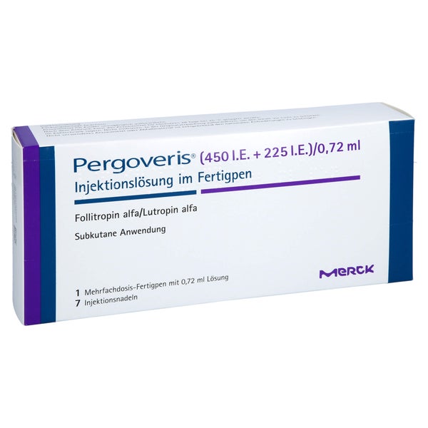 PERGOVERIS 450 I.E.+225 I.E./0,72ml Inj.Lsg.F.Pen 1 St