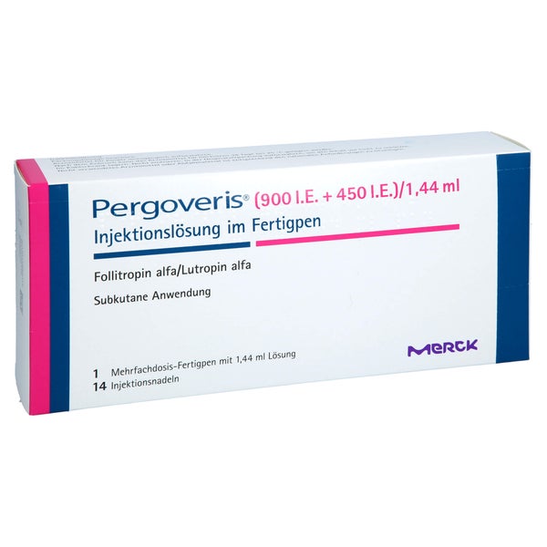 PERGOVERIS 900 I.E.+450 I.E./1,44ml Inj.Lsg.F.Pen 1 St