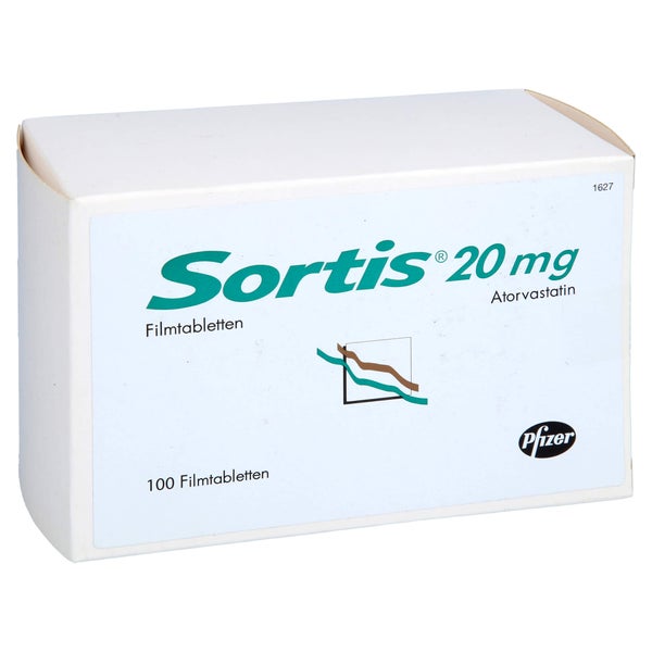 Sortis 20 mg Filmtabletten 100 St