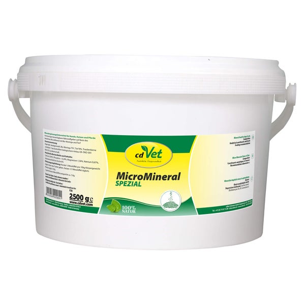 Micromineral Spezial Pulver f.Hunde/Katz 2,5 kg
