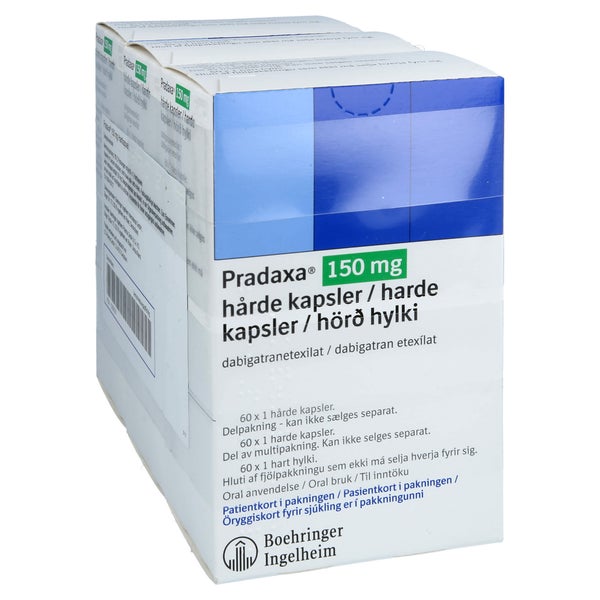 Pradaxa 150 mg Hartkapseln 180 St