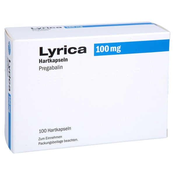 Lyrica 100 mg Hartkapseln 100 St