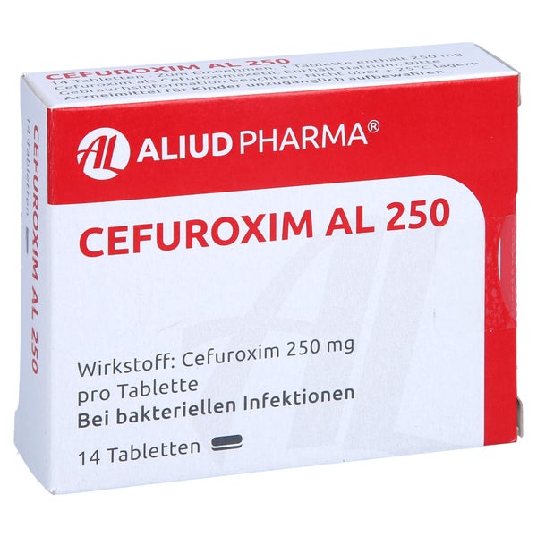 Cefuroxim AL 250 Tabletten 14 St