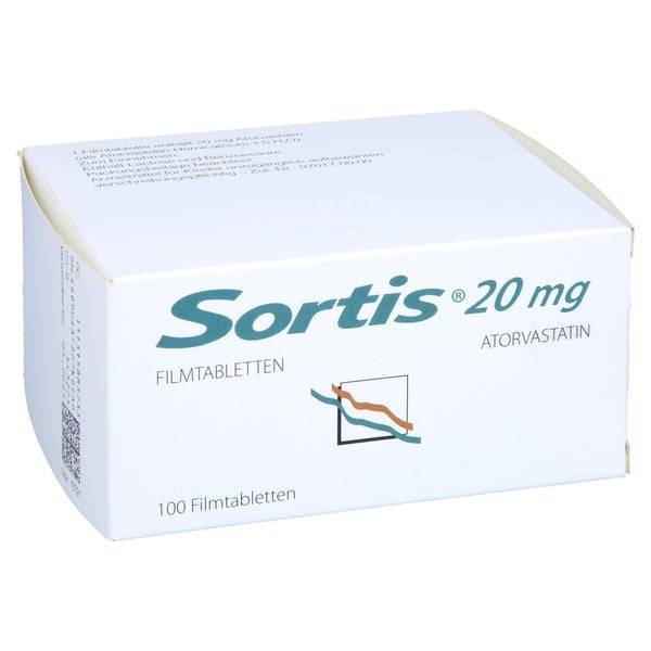 Sortis 20 mg Filmtabletten 100 St