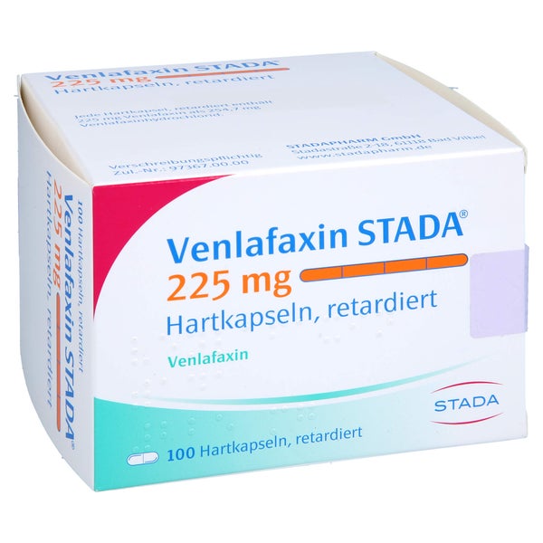 VENLAFAXIN STADA 225 mg Hartkapseln retardiert 100 St