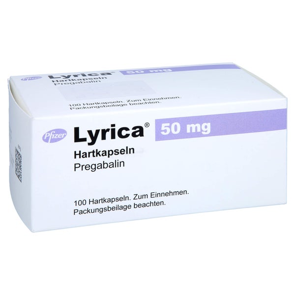 Lyrica 50 mg Hartkapseln 100 St