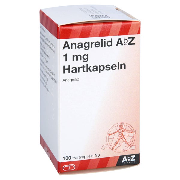 Anagrelid AbZ 1 mg Hartkapseln 100 St