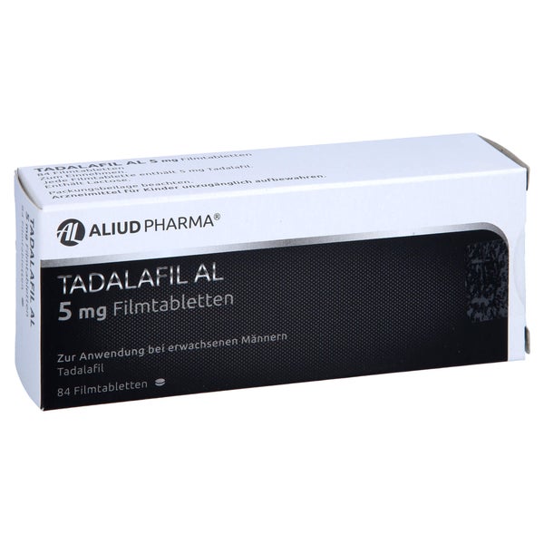 Tadalafil AL 5 mg Filmtabletten 84 St