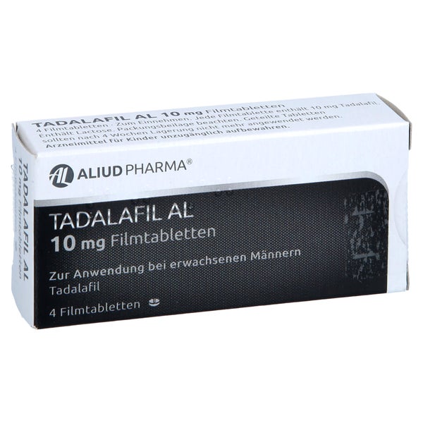 Tadalafil AL 10 mg Filmtabletten 4 St