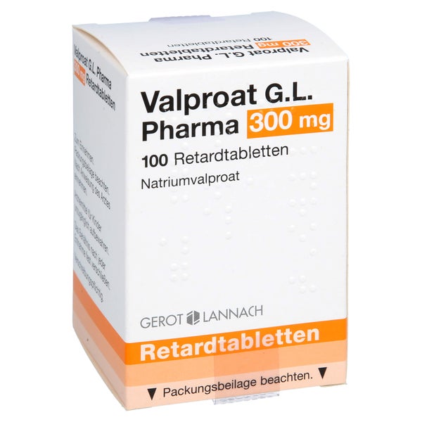 VALPROAT G.L. Pharma 300 mg Retardtabletten 100 St
