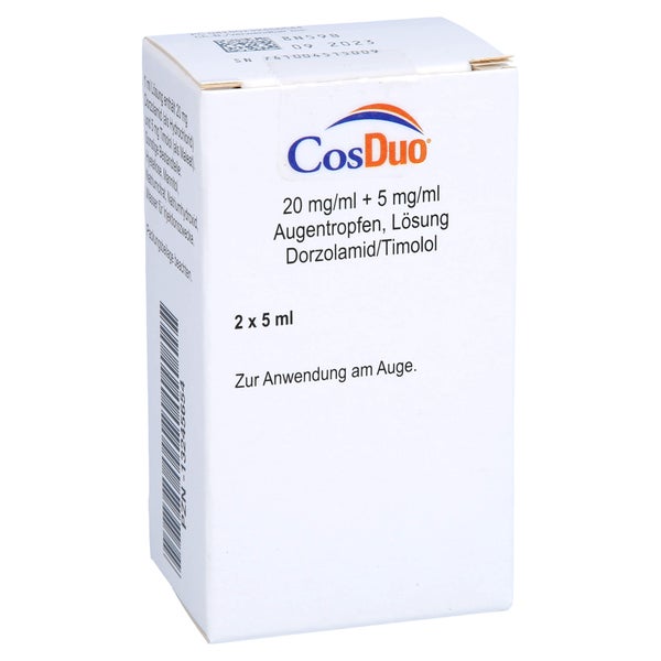Cosduo 20 Mg/ml + 5 mg/ml Augentropfen 2X5 ml