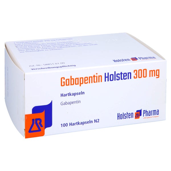 Gabapentin Holsten 300 mg Hartkapseln 100 St