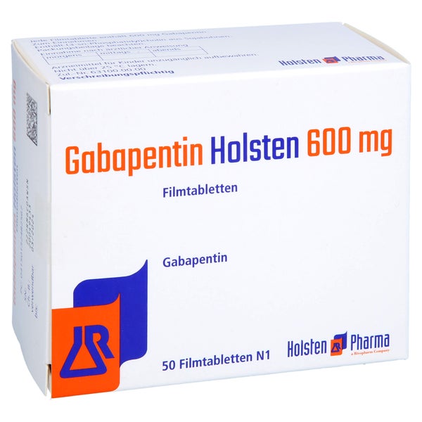 Gabapentin Holsten 600 mg Filmtabletten 50 St