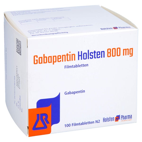 Gabapentin Holsten 800 mg Filmtabletten 100 St