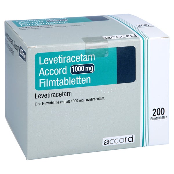 LEVETIRACETAM Accord 1000 mg Filmtabletten 200 St