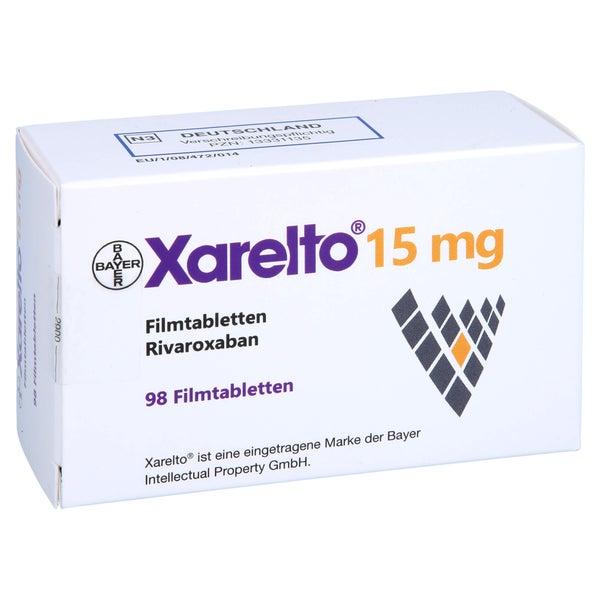 Xarelto 15 mg Filmtabletten 98 St