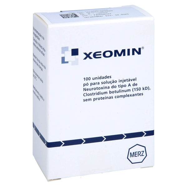 XEOMIN 100 LD50 Einheiten Plv.z.Herst.e.Inj.-Lsg. 1 St