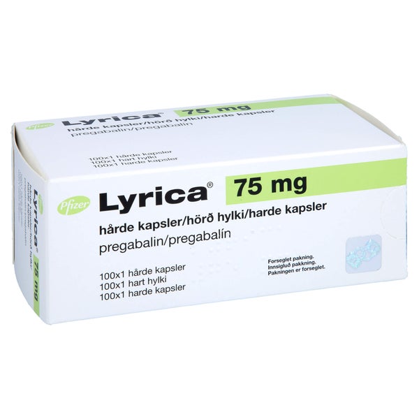 Lyrica 75 mg Hartkapseln 100 St