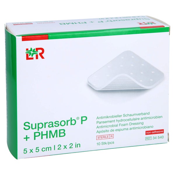 Suprasorb P+phmb Schaumverband 5x5 cm 10 St