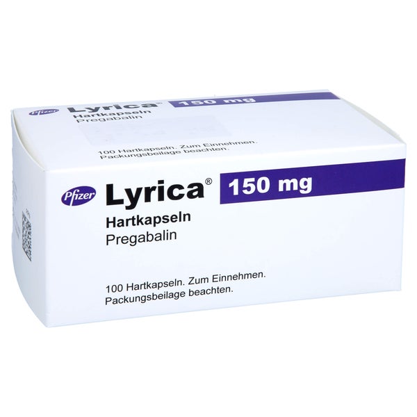 Lyrica 150 mg Hartkapseln 100 St