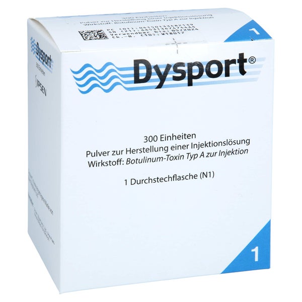 DYSPORT 300 Einheiten Pulver z.Herst.e.Inj.-Lsg. 1 St
