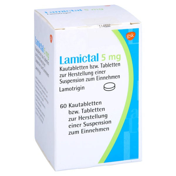 LAMICTAL 5 mg Tabl.z.Herst.e.Susp.z.Einnehmen 60 St