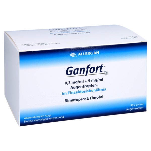 GANFORT 0,3 mg/ml + 5 mg/ml AT im Einzeldosisbeh. 90X0,4 ml