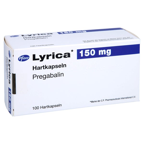 Lyrica 150 mg Hartkapseln 100 St