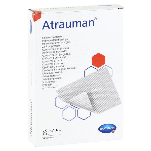 Atrauman 7,5x10 cm steril Kompressen 50 St