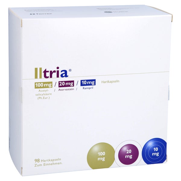 Iltria 100 Mg/20 mg/10 mg Hartkapseln 98 St