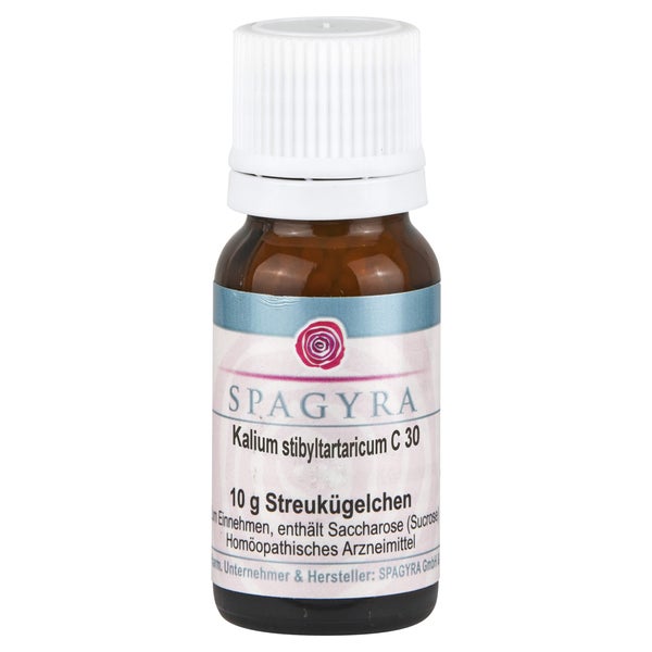 Kalium Stibyltartaricum C 30 Globuli 10 g