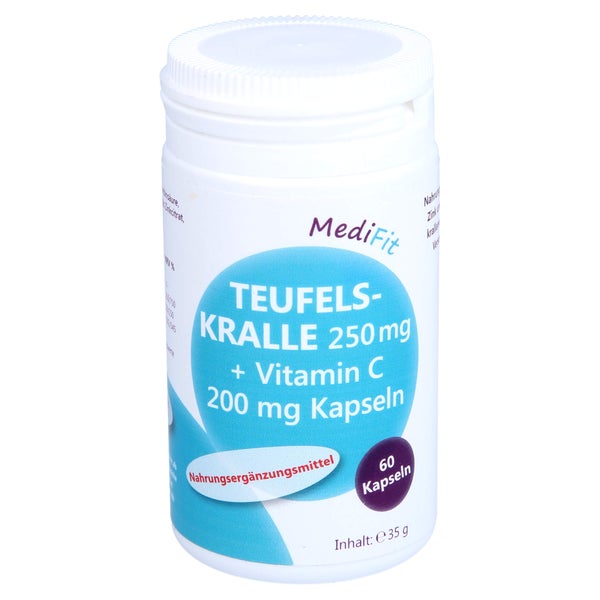 Teufelskralle 250 Mg+vitamin C 200 mg Ka 60 St