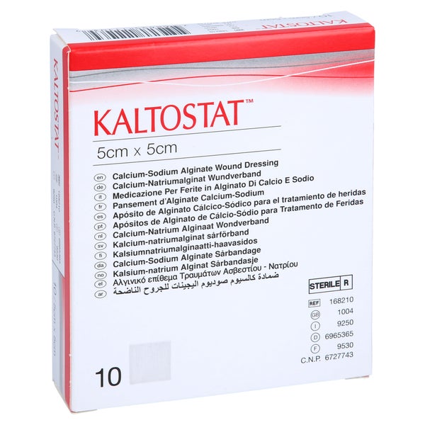 Kaltostat Kompressen 5x5 cm 1X10 St