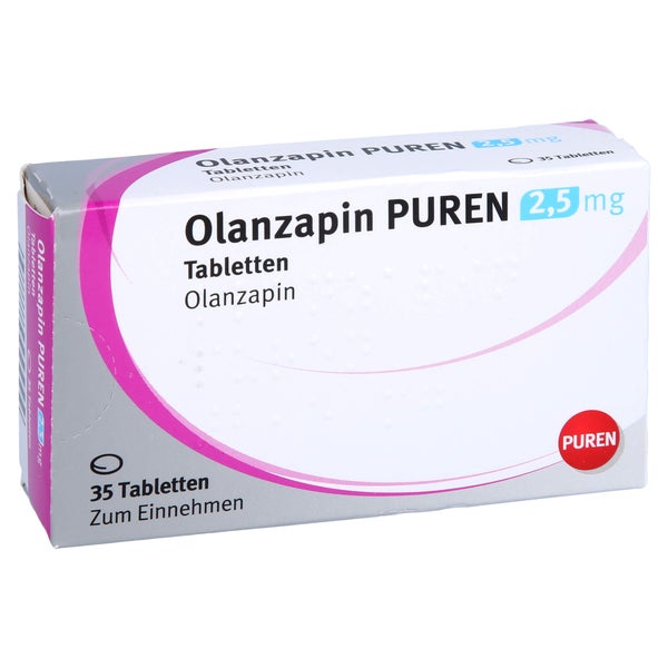 Olanzapin Puren 2,5 mg Tabletten 35 St