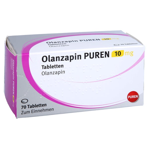Olanzapin Puren 10 mg Tabletten 70 St