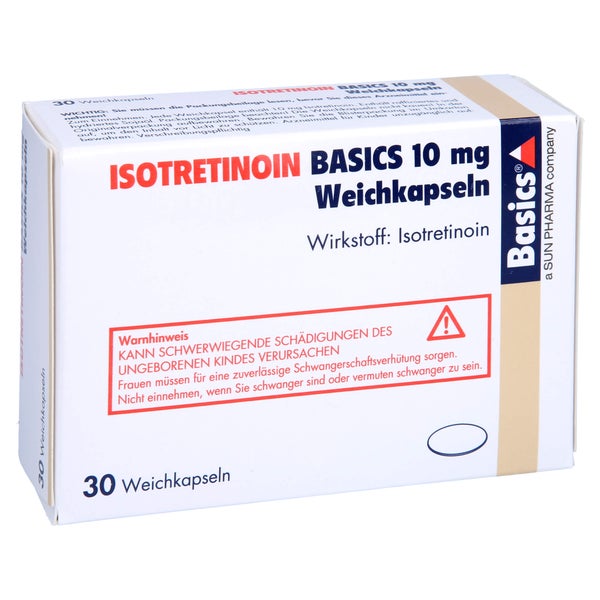 Isotretinoin Basics 10 mg Weichkapseln 30 St