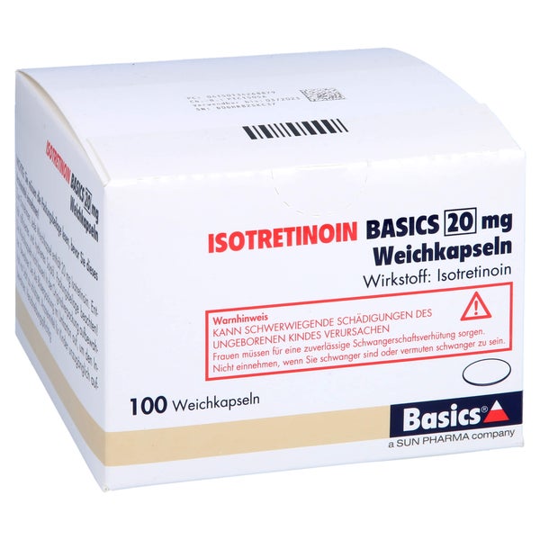 Isotretinoin Basics 20 mg Weichkapseln 100 St