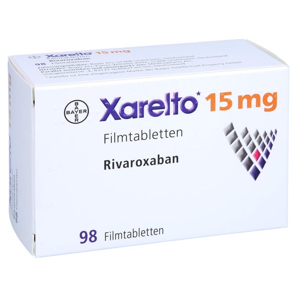 Xarelto 15 mg Filmtabletten 98 St