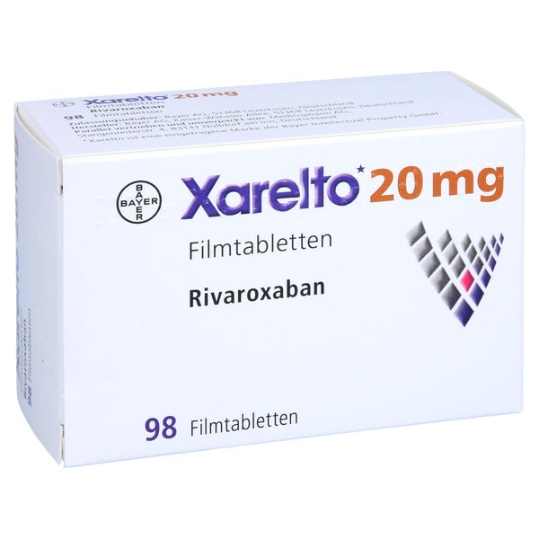 Xarelto 20 mg Filmtabletten 98 St