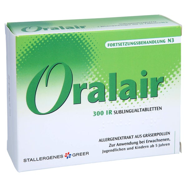 ORALAIR 300IR Forts.Gräser Sublingualtabletten 90 St